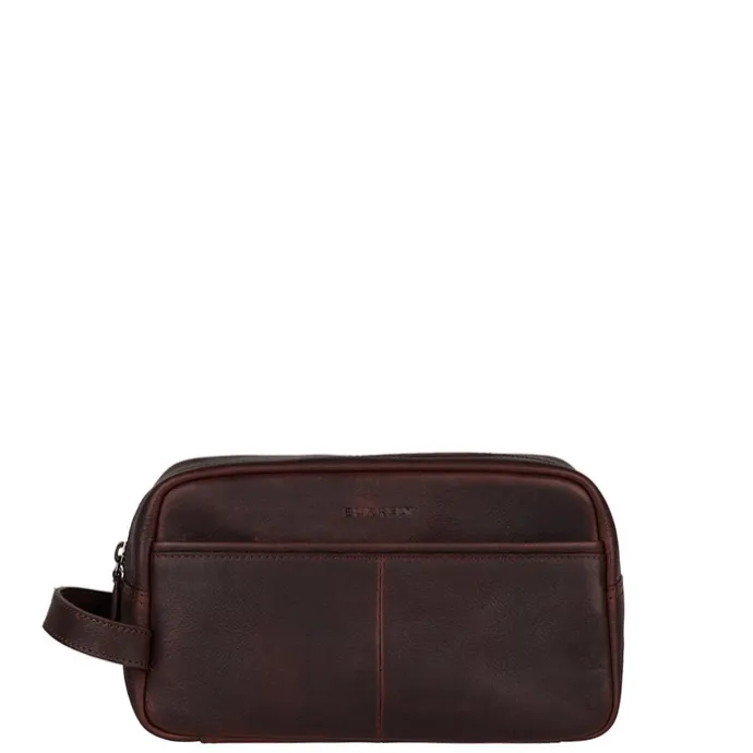 Burkely Antique Avery Toiletry Bag dark brown