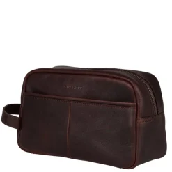 Burkely Antique Avery Toiletry Bag dark brown