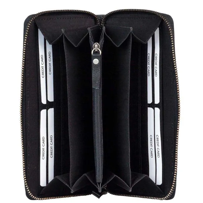 Burkely Antique Avery Wallet L black