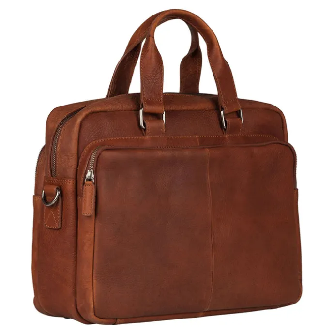 Burkely Antique Avery Workbag 15.6" cognac