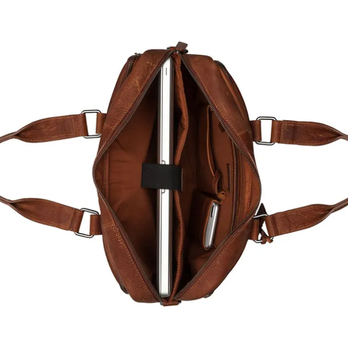 Burkely Antique Avery Workbag 15.6" cognac
