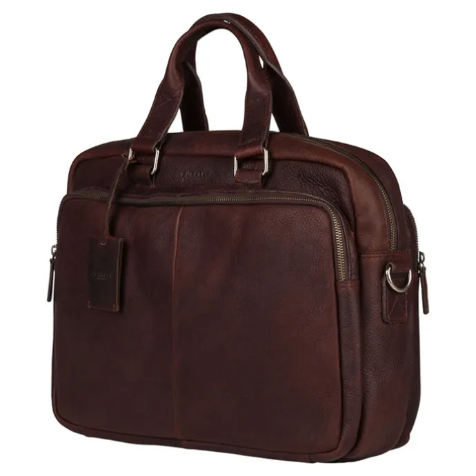 Burkely Antique Avery Workbag 15.6" dark brown