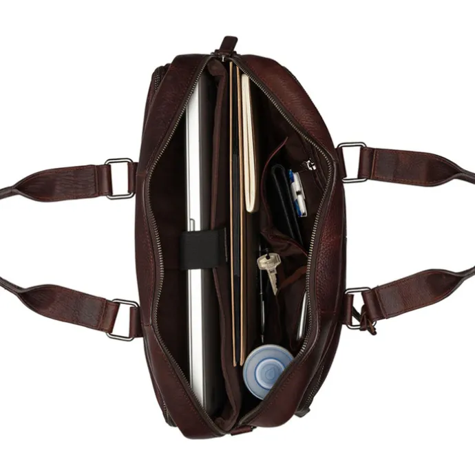 Burkely Antique Avery Workbag 15.6" dark brown