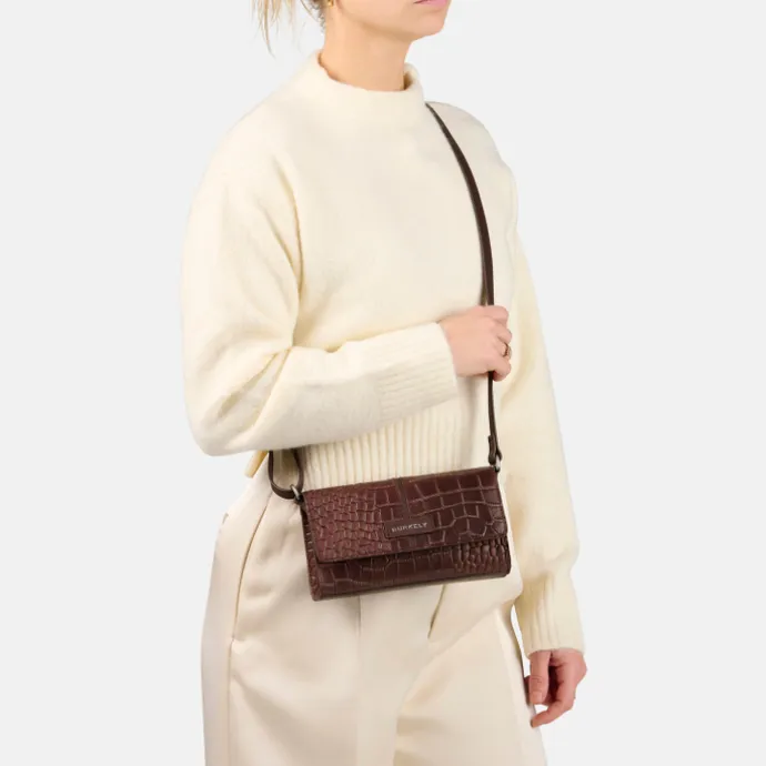 Burkely Cool Colbie Crossbody Flap brandy