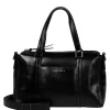 Burkely Creased Crystal Handbag black