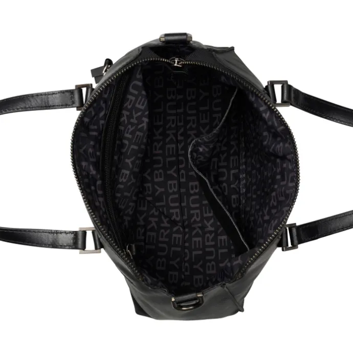 Burkely Creased Crystal Handbag black