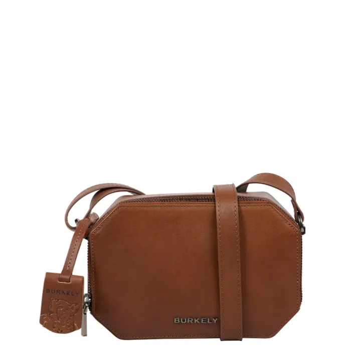 Burkely Nocturnal Nova Box Bag cognac