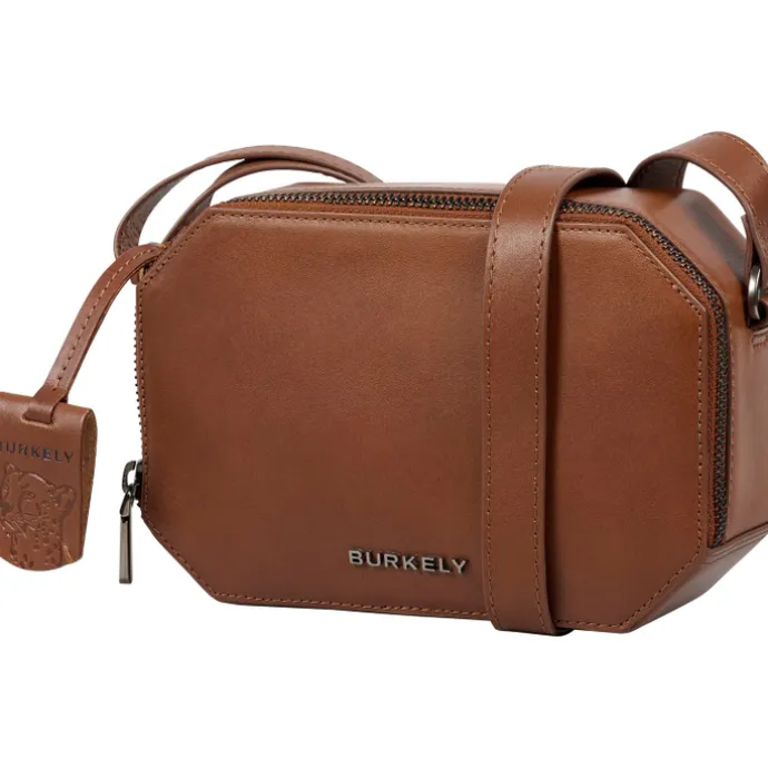 Burkely Nocturnal Nova Box Bag cognac
