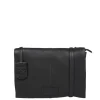 Burkely Soft Skylar Double Pocket Flap black