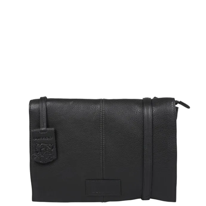 Burkely Soft Skylar Double Pocket Flap black