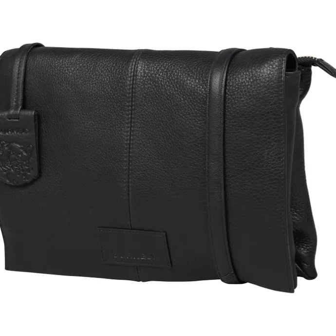 Burkely Soft Skylar Double Pocket Flap black