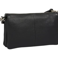 Burkely Soft Skylar Triple Pocket Zip black
