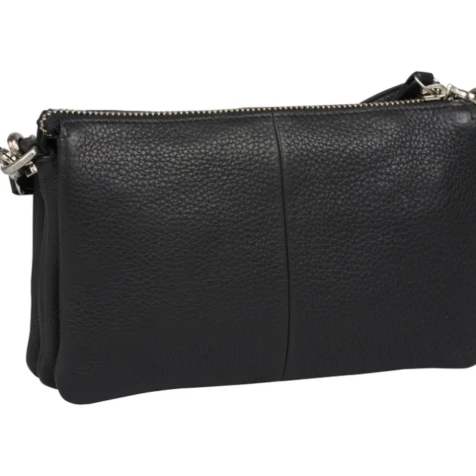 Burkely Soft Skylar Triple Pocket Zip black