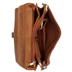 Burkely Vintage Dean Briefcase cognac