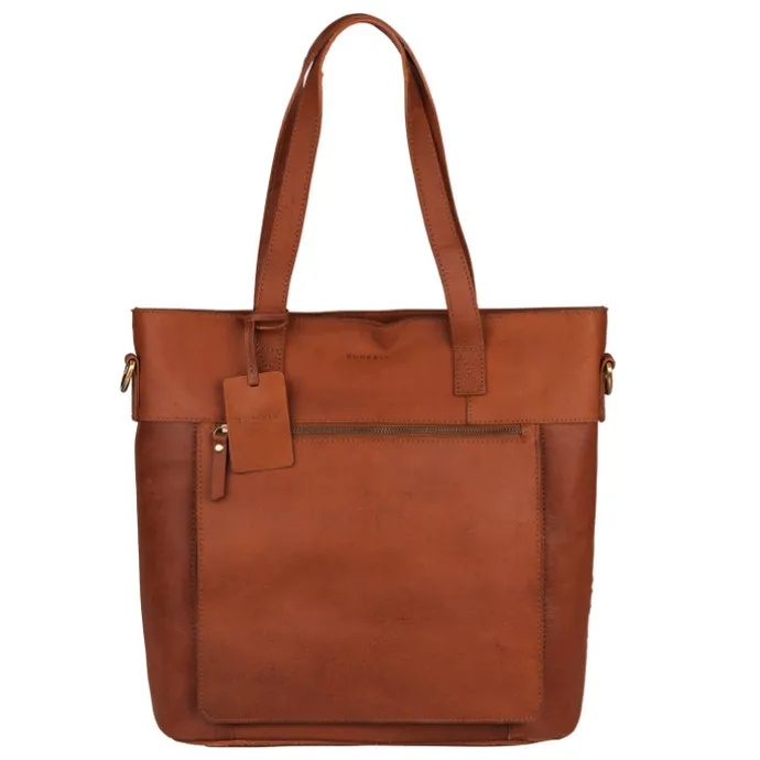 Burkely Vintage Jade Laptopshopper 14" cognac