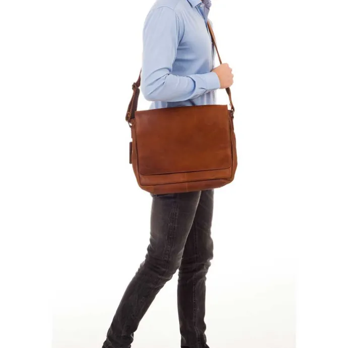 Burkely Vintage Juul Messenger Bag cognac