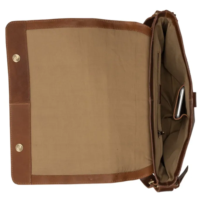 Burkely Vintage Juul Messenger Bag cognac