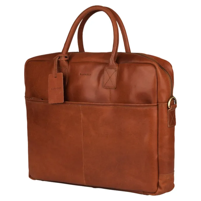 Burkely Vintage Max Worker 17.3" cognac