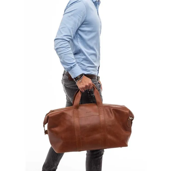 Burkely Vintage Sem Weekender cognac