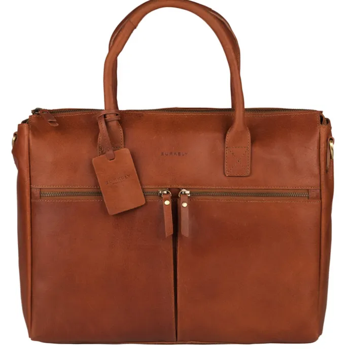 Burkely Vintage Valerie Laptop Bag 15" cognac