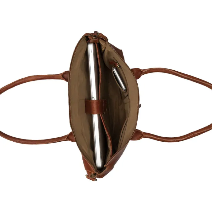 Burkely Vintage Valerie Laptop Bag 15" cognac