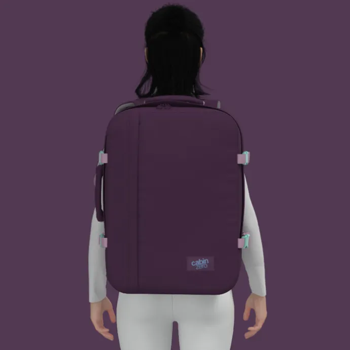 CabinZero Classic 44L Ultra Light Cabin Bag midnight purple