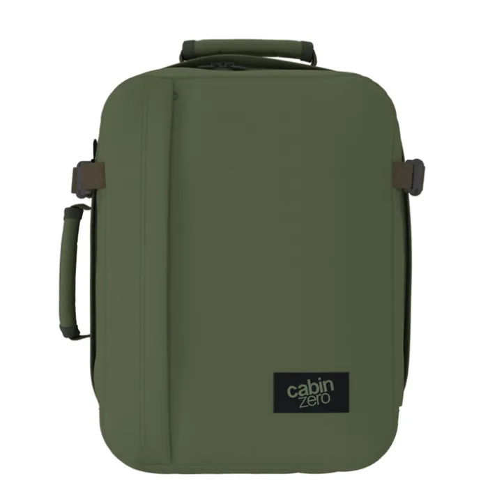 CabinZero Classic 28L Ultra Light Cabin Bag Tech georgian khaki