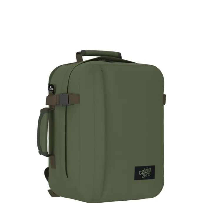 CabinZero Classic 28L Ultra Light Cabin Bag Tech georgian khaki