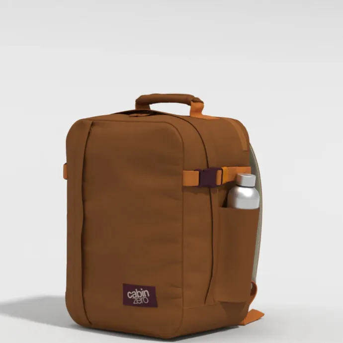 CabinZero Classic 28L Ultra Light Cabin Bag Tech cinnamon