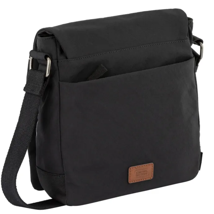 Camel Active City Flap Bag M Top Zip black
