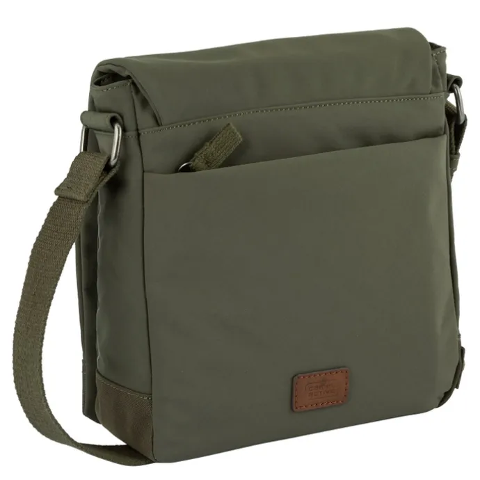 Camel Active City Flap Bag M Top Zip khaki