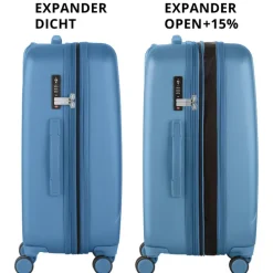 CarryOn Skyhopper 4 Wiel Trolley 68 Expandable cool blue