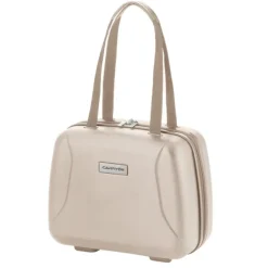 CarryOn Skyhopper 4 Wiel Trolley 55 + Beautycase Set champagne