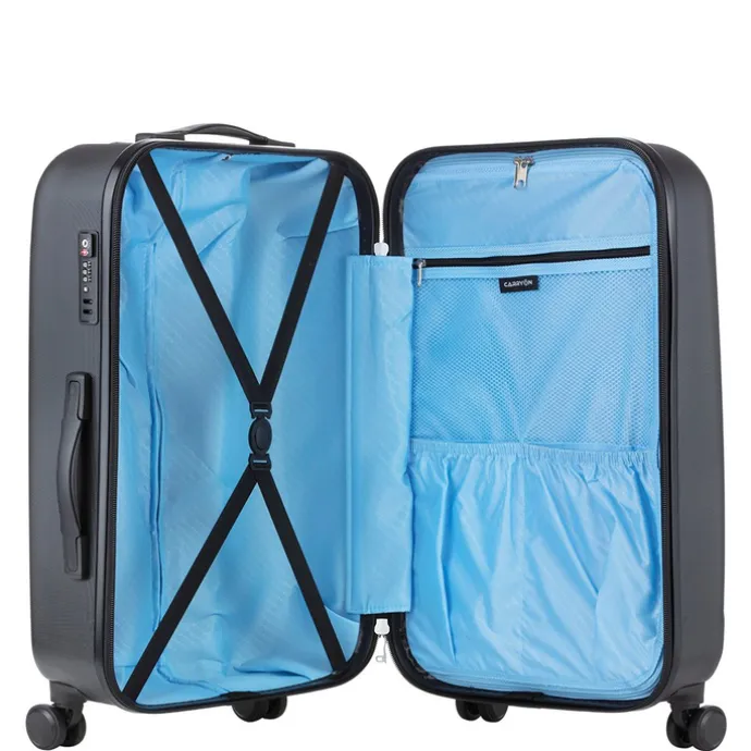 CarryOn Skyhopper 4-Delige Kofferset Beautycase/S/M/L black