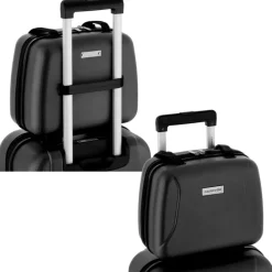 CarryOn Skyhopper 4-Delige Kofferset Beautycase/S/M/L black