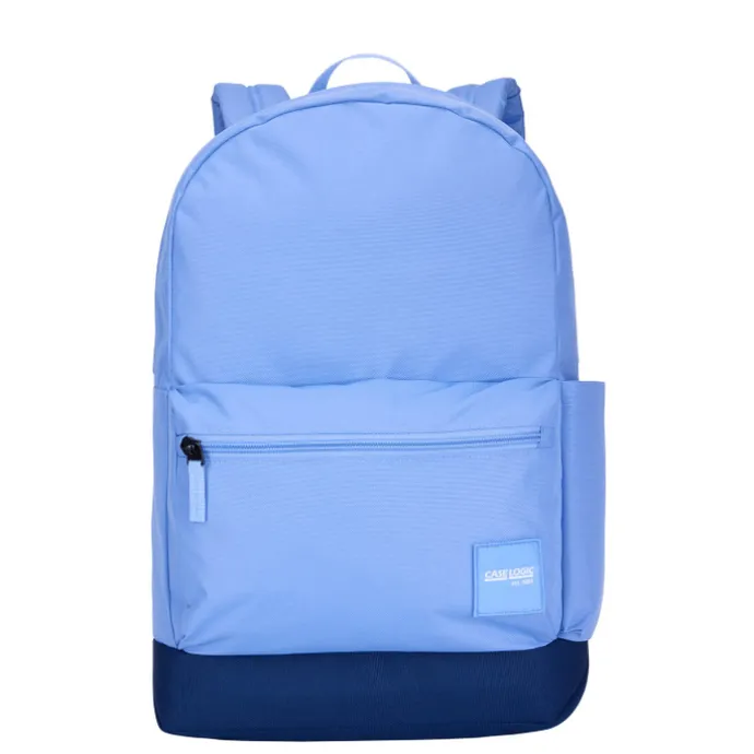 Case Logic Campus Commence Recycled Backpack 24L glowing blue