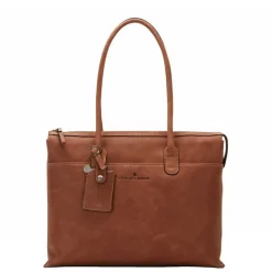 Castelijn & Beerens Carisma Laptop Schoudertas 15.6" + tablet cognac