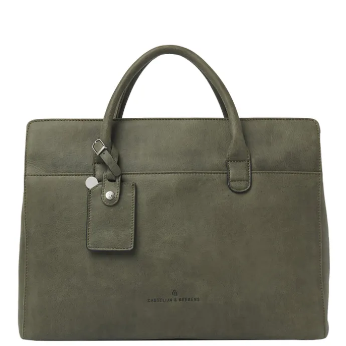 Castelijn & Beerens Carisma Laptopbag 15.6" green