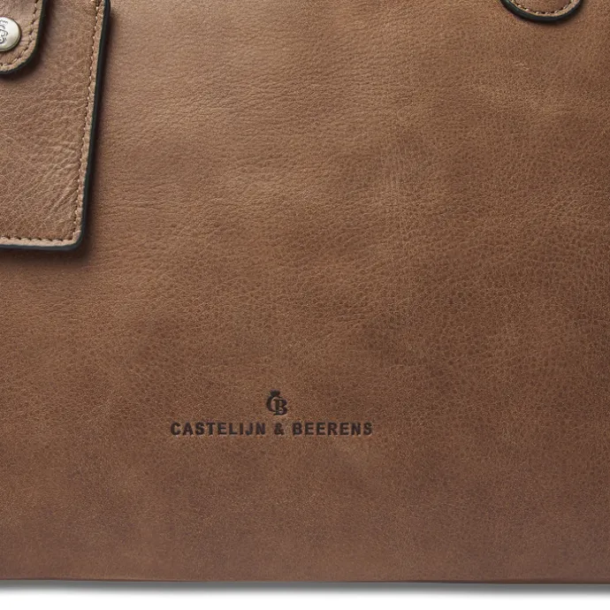 Castelijn & Beerens Carisma Laptopbag 15.6" cognac