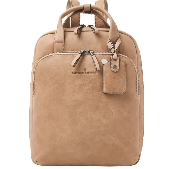 Castelijn & Beerens Carisma Laptoprugzak 15.6" + Tablet beige
