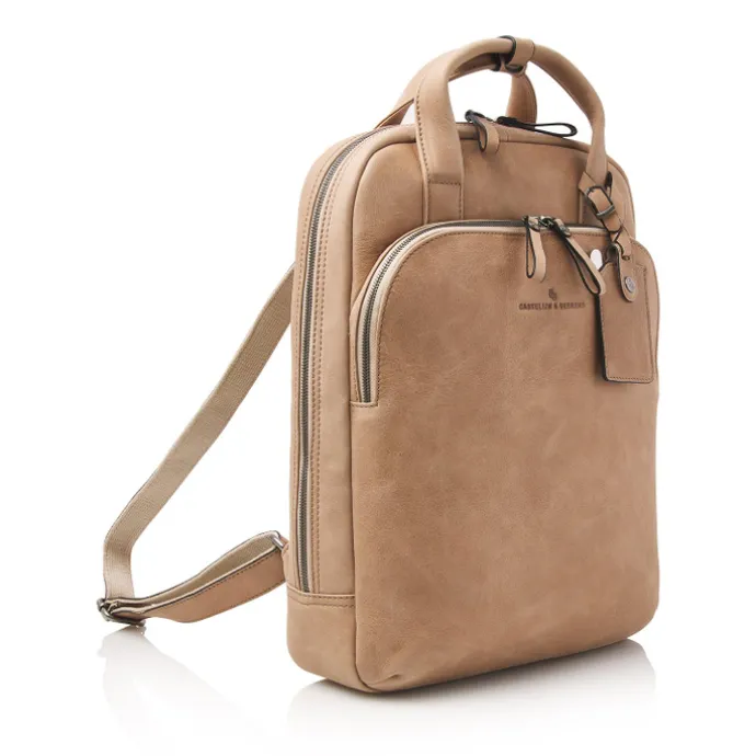 Castelijn & Beerens Carisma Laptoprugzak 15.6" + Tablet beige
