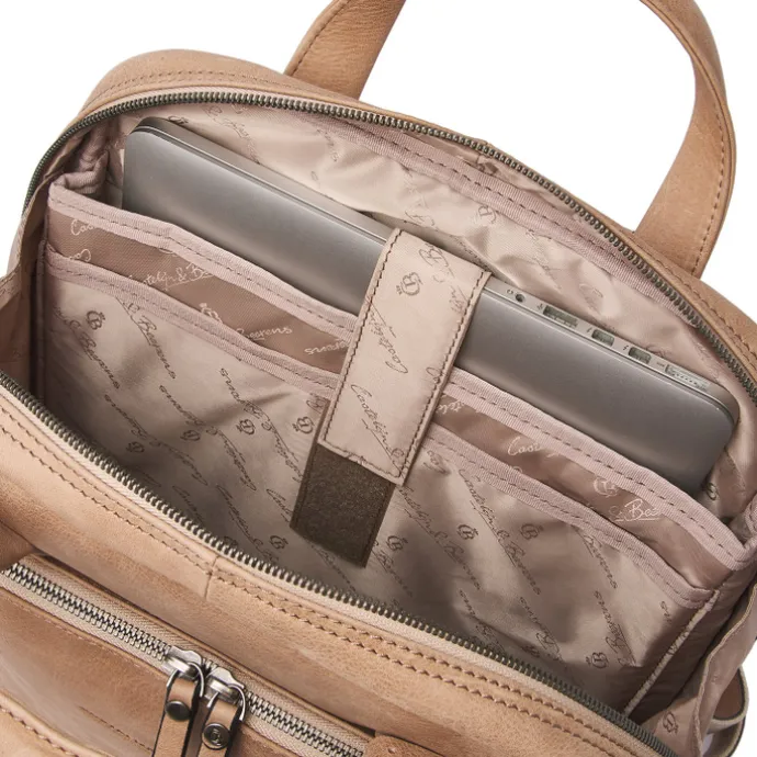 Castelijn & Beerens Carisma Laptoprugzak 15.6" + Tablet beige