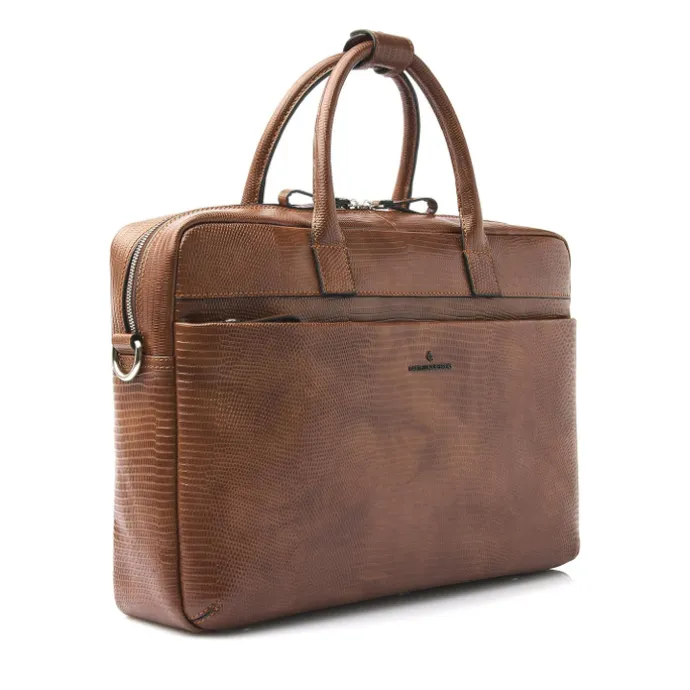 Castelijn & Beerens Donna Ilse Laptoptas 15.6" RFID cognac