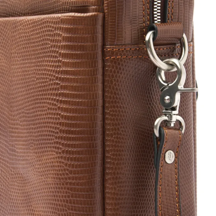 Castelijn & Beerens Donna Ilse Laptoptas 15.6" RFID cognac