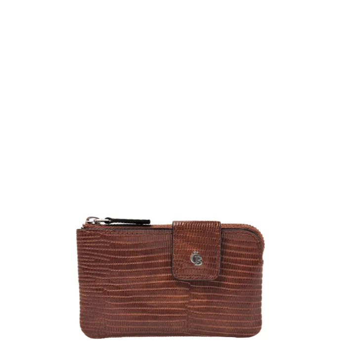 Castelijn & Beerens Donna Creditcard Sleuteletui RFID cognac