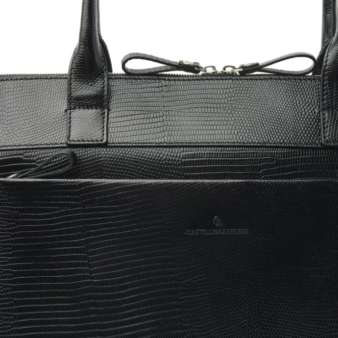 Castelijn & Beerens Donna Vera Schoudertas 15.6" RFID zwart