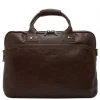 Castelijn & Beerens Firenze Business Laptoptas 15.6" 3 vaks mokka