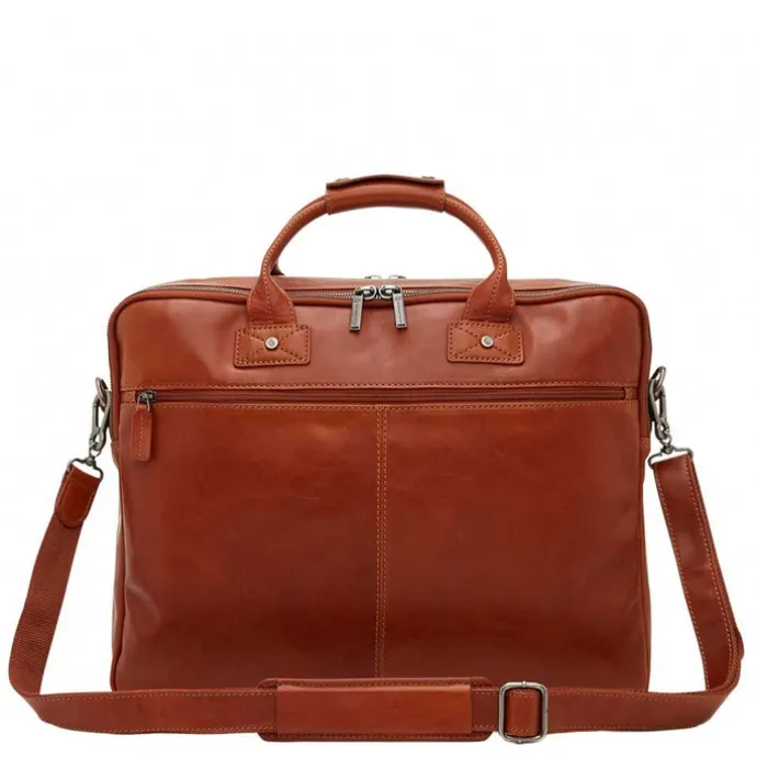 Castelijn & Beerens Firenze Business Laptoptas 17" licht bruin