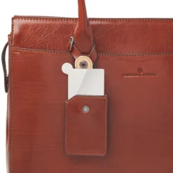 Castelijn & Beerens Gaucho Ellen Laptop Shoulderbag 15.6'' cognac