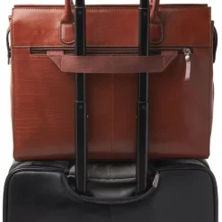 Castelijn & Beerens Gaucho Ellen Laptop Shoulderbag 15.6'' cognac